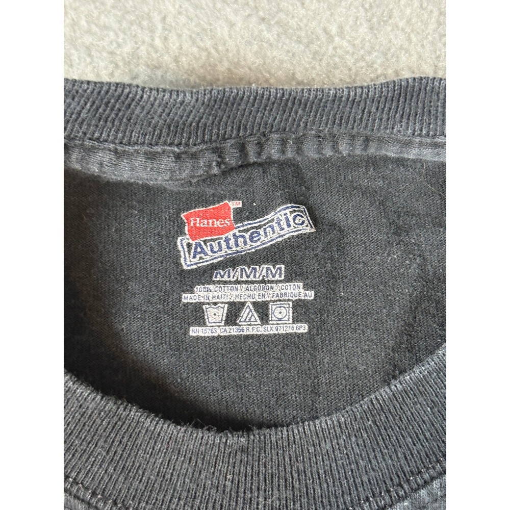 Hanes United States Marshals Service USMS Graphic T-Shirt Mens Medium Black - Picture 3 of 4